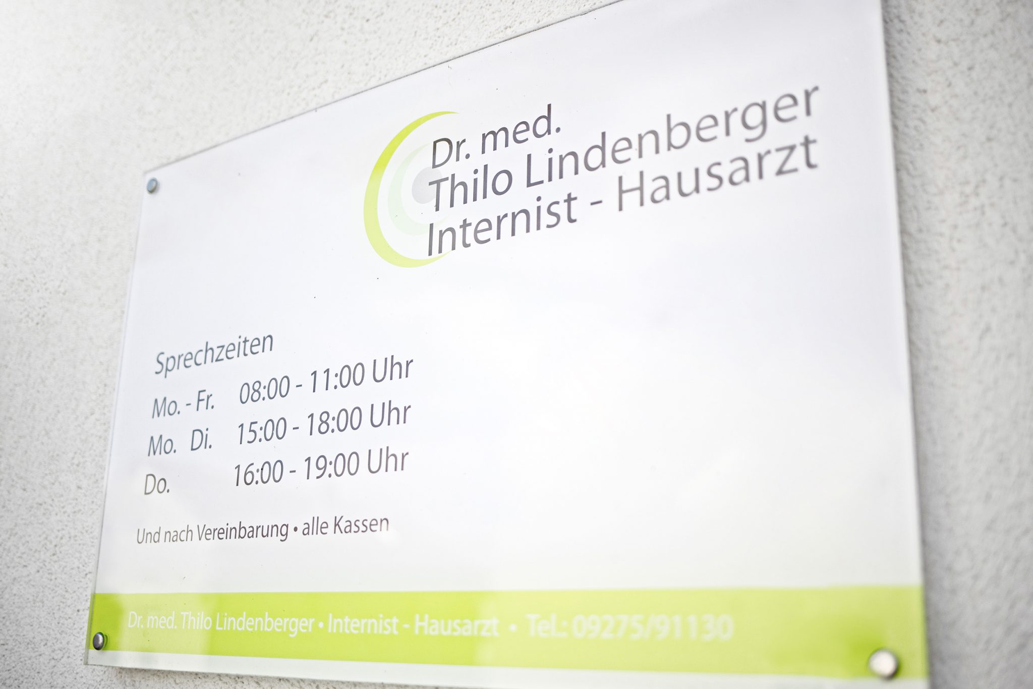 Praxis Dr. Thilo Lindenberger | Internist & Hausarzt in Speichersdorf